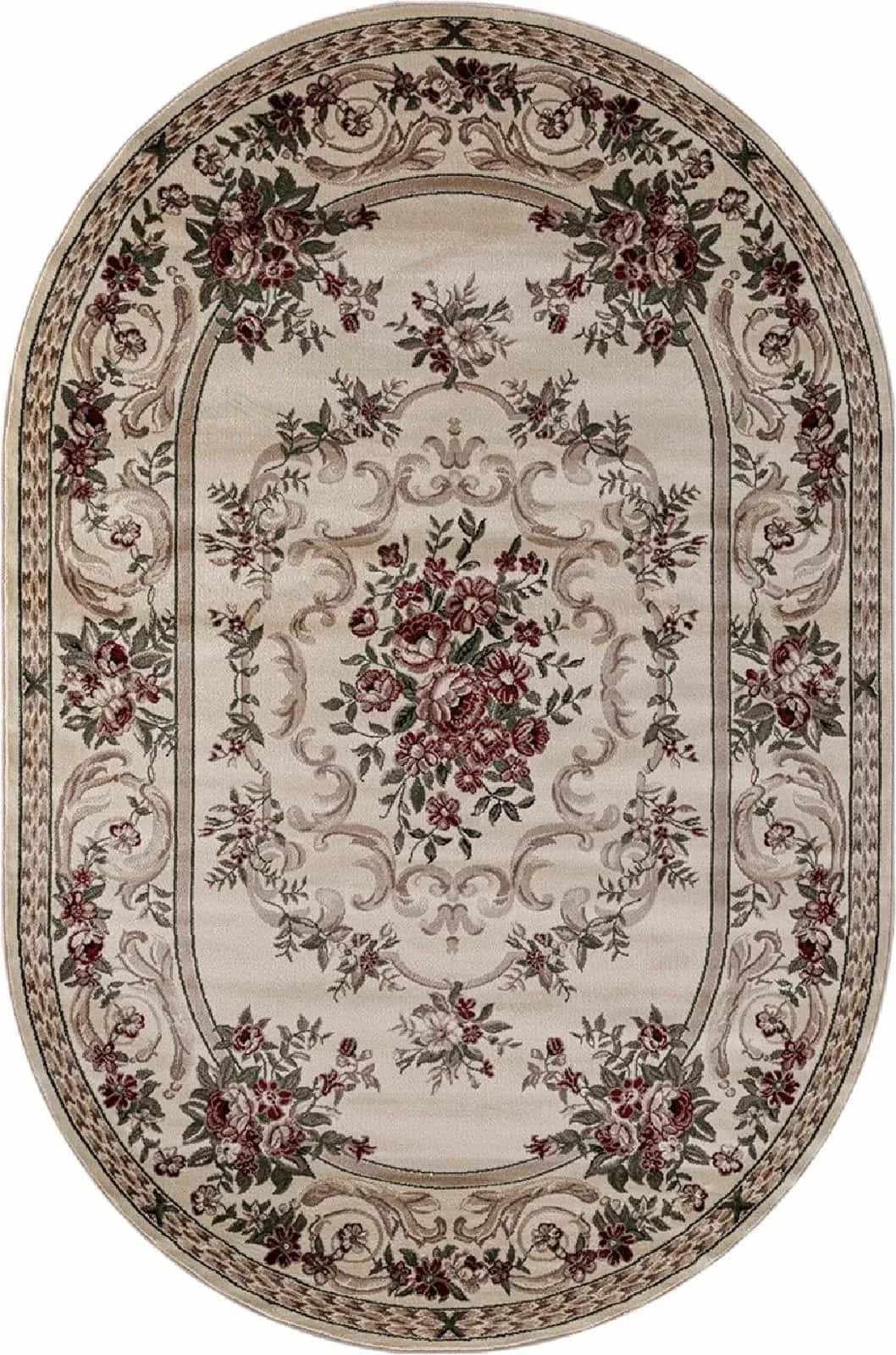 Ковер MERINOS COLIZEY d057 CREAM Овал Овал 2x4м
